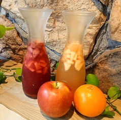 自家製サングリア　カラフェ　