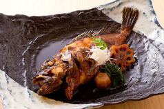 本日の地魚の煮付け