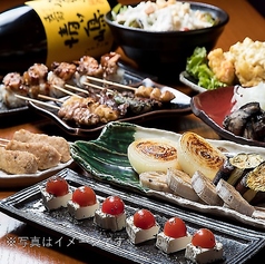 鶏あえずのコース写真