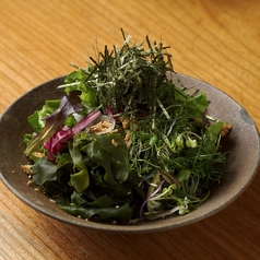 三陸わかめ＆農園グリーンサラダ