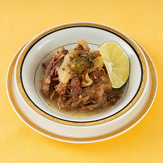 バカフリータ～牛肉の細切りオニオンライムソテー