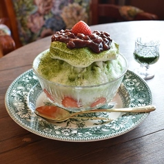 天使のシフォン夏氷シリーズ~ほろ甘抹茶小豆クリーム~