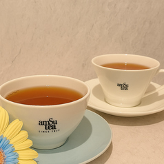 種類豊富な[AMSU TEA]の紅茶も大人気♪