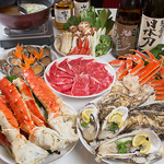 こだわりの和牛と海鮮をご用意しております♪