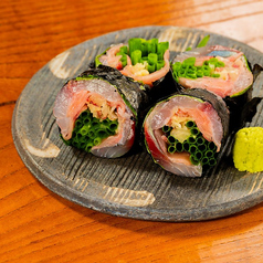 ガリ鯖の薬味巻き