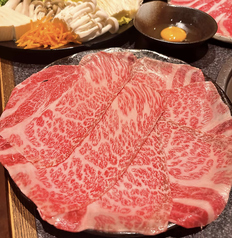 神戸牛・黒毛和牛すき焼きもあります！3,500円〜の写真