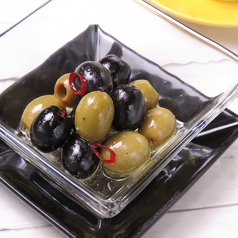2種のオリーブ盛合せ