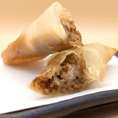 鶏そぼろとモッツァレラチーズの春巻き＜1本＞