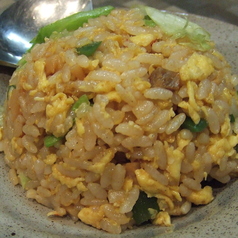 〆のオイスターレタス炒飯