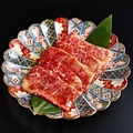 料理メニュー写真&nbsp;特選霜降り肉　1人前（5枚）