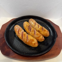 粗挽きソーセージ黒胡椒風味
