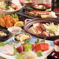 飲み放題付きでお得な宴会コース5000円・6000円(税込)♪