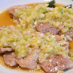 合鴨炙りネギダレかけ