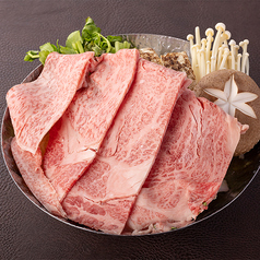 銀座 すき焼き 黒牛屋のコース写真