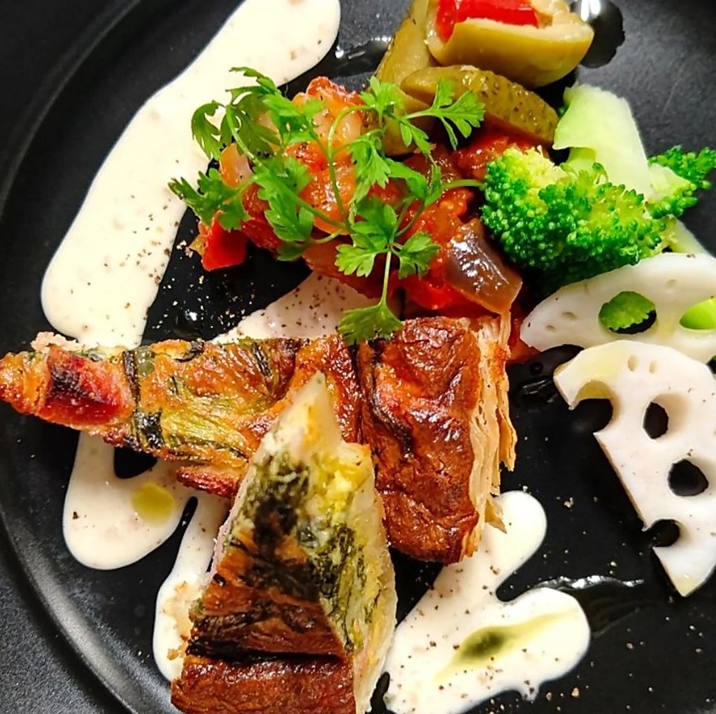 旬の野菜を使用した料理メニューをご提供♪季節の移り変わりと共に美味しいメニューをお楽しみ下さい