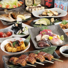 炉端とホルモンと串焼きとおでん とっとっと 梅田お初天神店のコース写真