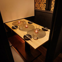 府中駅徒歩1分！2名様の少人数から個室でご案内可能