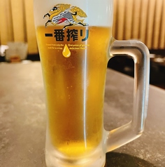 生ビール 中 (キリン一番搾り)
