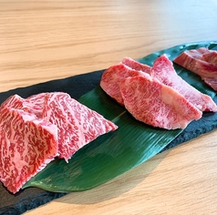 国産黒毛牛カルビセット