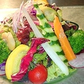 料理メニュー写真 有機野菜のサラダ