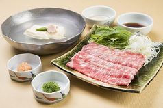 黒毛和牛のしゃぶしゃぶ