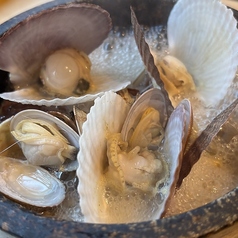 【名物】アサリと帆立稚貝のぐつぐつ煮