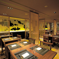 日本伝統技法を取り入れた、上質な和の空間