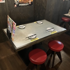 ≪テーブル席≫4名様用のお席です。