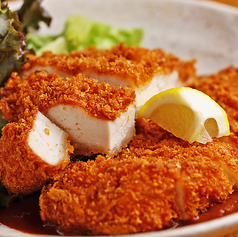 サクサクちきんカツのデミソース