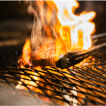 炭火で焼き上げる食材は香ばしさと食感が格別です