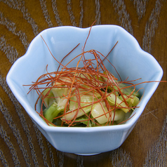 胡麻油香るザーサイ