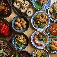 ふらっと立ち寄ってもらえる気軽さ！幅広いメニュー