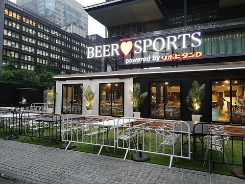 <7月3日オープン>ビアガーデンがOPEN!ビールはもちろん毎週スポーツイベント開催