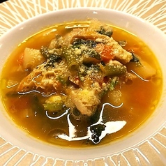 ●大和野菜のミネストローネ