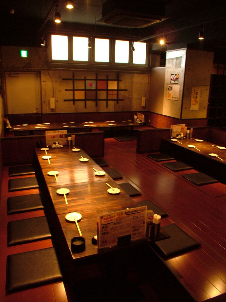 宴会はやっぱり座敷で・・という方にオススメ。早めのご予約を☆