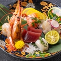 料理メニュー写真&nbsp;お刺身の五点盛り合わせ（1人前）