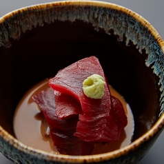 まぐろ胡麻醤油