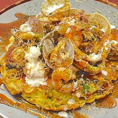 海鮮MIXお好み焼き