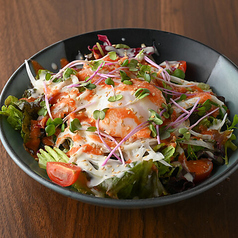 明太子のシーザーサラダ