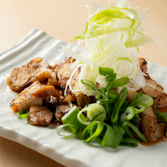 たっぷりネギの炙り鶏チャーシュー