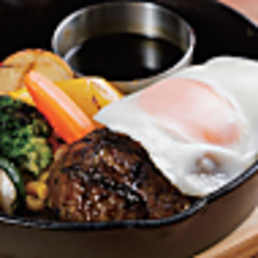こだわりエッググリルハンバーグ(単品)150g