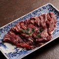 料理メニュー写真&nbsp;生け捕りの極上雄鹿スライス（80g）