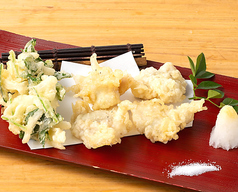 蛤と三つ葉の天布羅