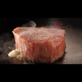 料理メニュー写真 【鉄板焼】A5ランク黒毛和牛「大吟醸カット」ステーキ　カジュアルコース