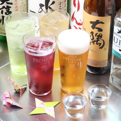 酒とアテ えんちのコース写真