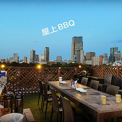 六本木を一望できる開放的なテラス席で、親しい方々と過ごせます◎