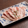 料理メニュー写真&nbsp;筍を食べて育った雌猪スライス（80g）