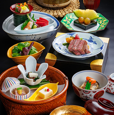 仙台　なだ万のコース写真