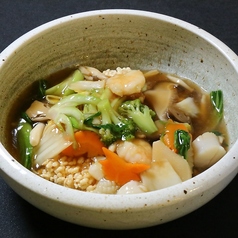 海鮮あんかけおこげ