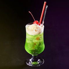 クリームソーダ(メロン)